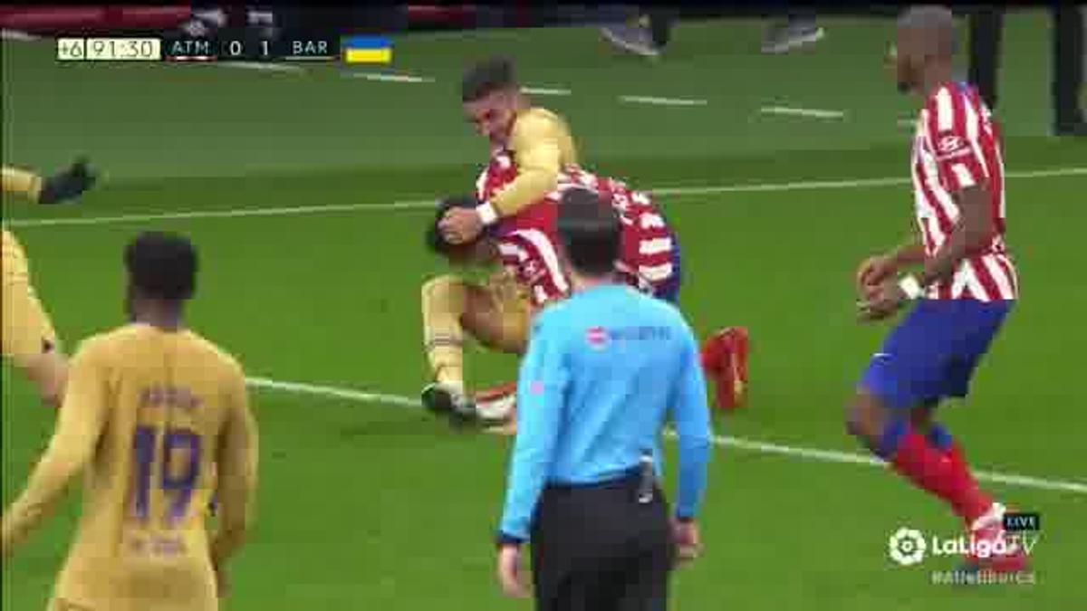Conflict Ferran Torres cu Stefan Savic