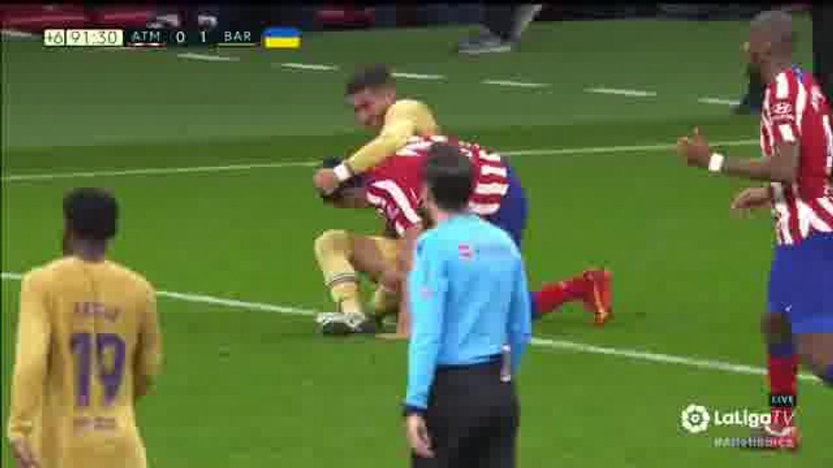 Conflict Ferran Torres cu Stefan Savic