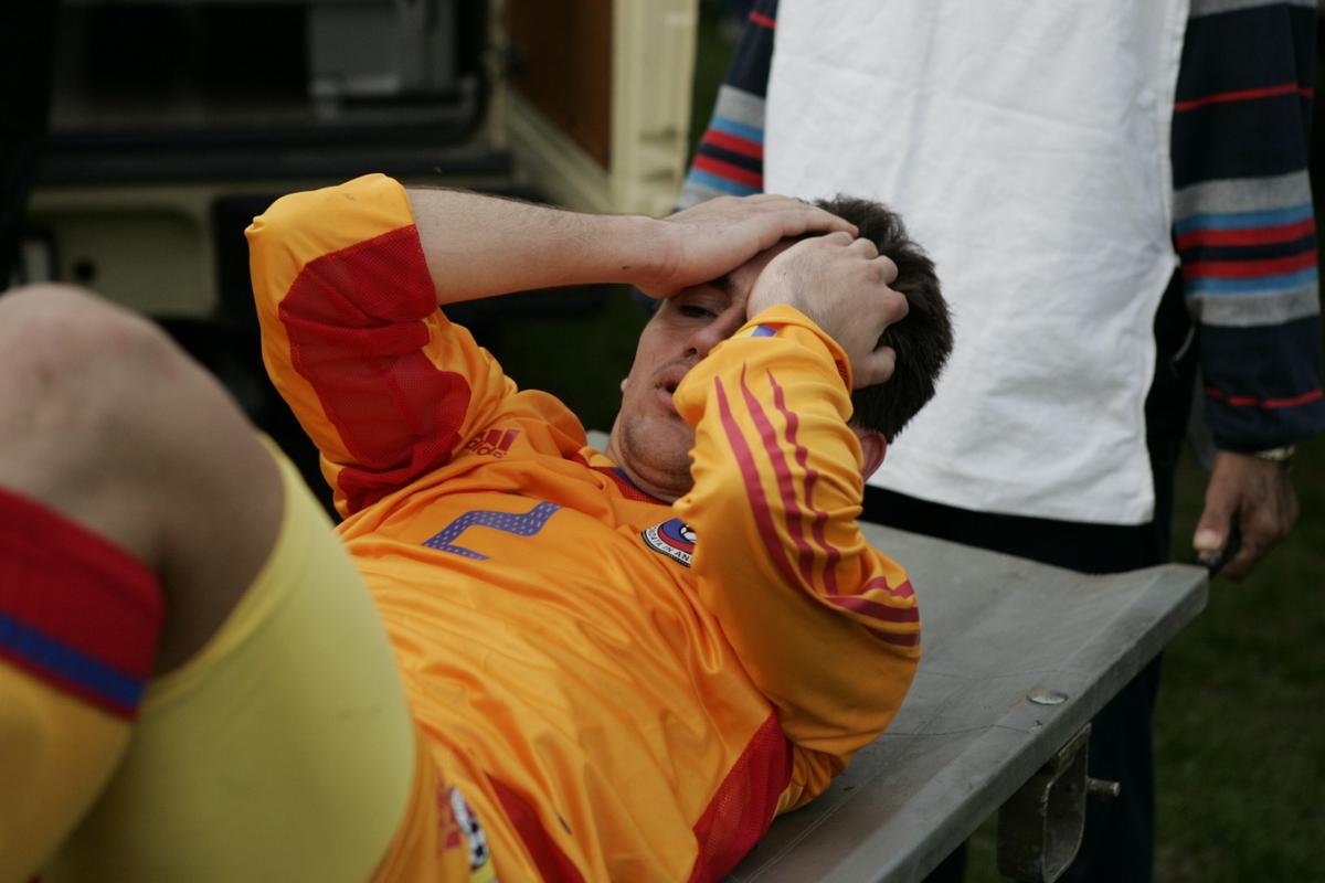 Accidentare Raul Ciupe - 2005