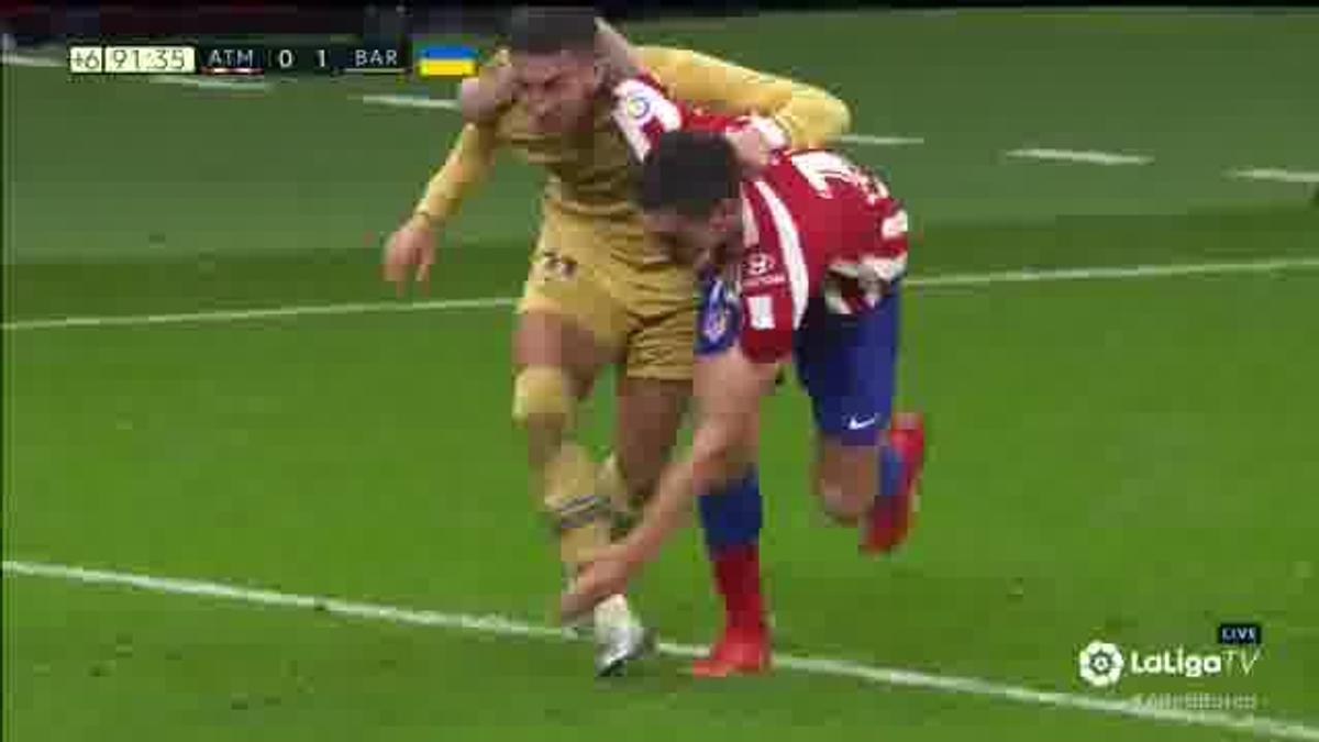 Conflict Ferran Torres cu Stefan Savic