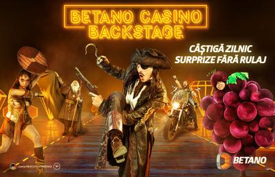 Betano te invită să cunoști pirații din Casino Backstage!