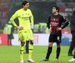 Ciprian Tătărușanu, în stânga, după AC Milan - AS Roma // foto: Guliver/gettyimages