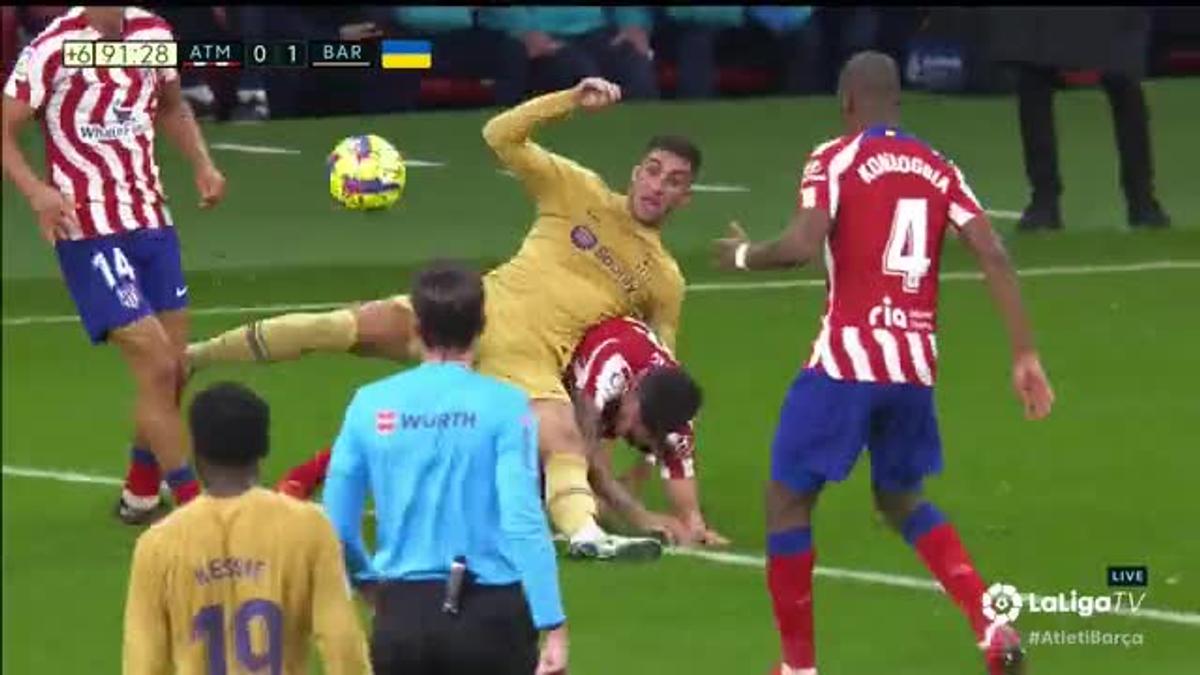 Conflict Ferran Torres cu Stefan Savic