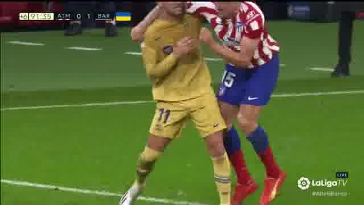 Conflict Ferran Torres cu Stefan Savic