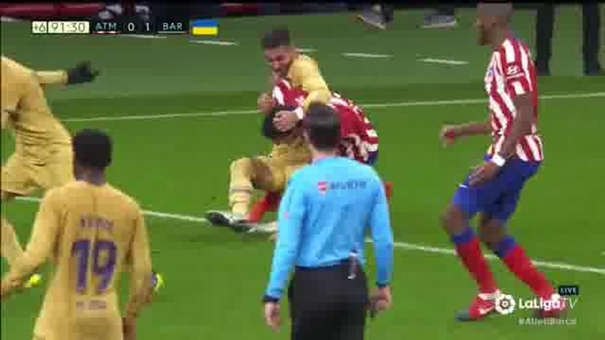 Conflict Ferran Torres cu Stefan Savic