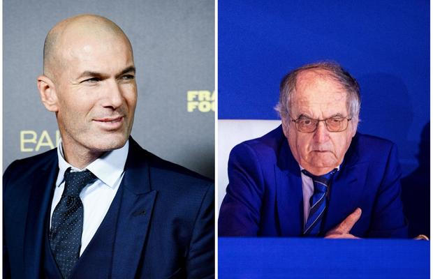 Comunicat al președintelui Federației din Franța, atacat din toate părțile după ce l-a jignit pe Zidane la TV: „Mi se fâlfâie”