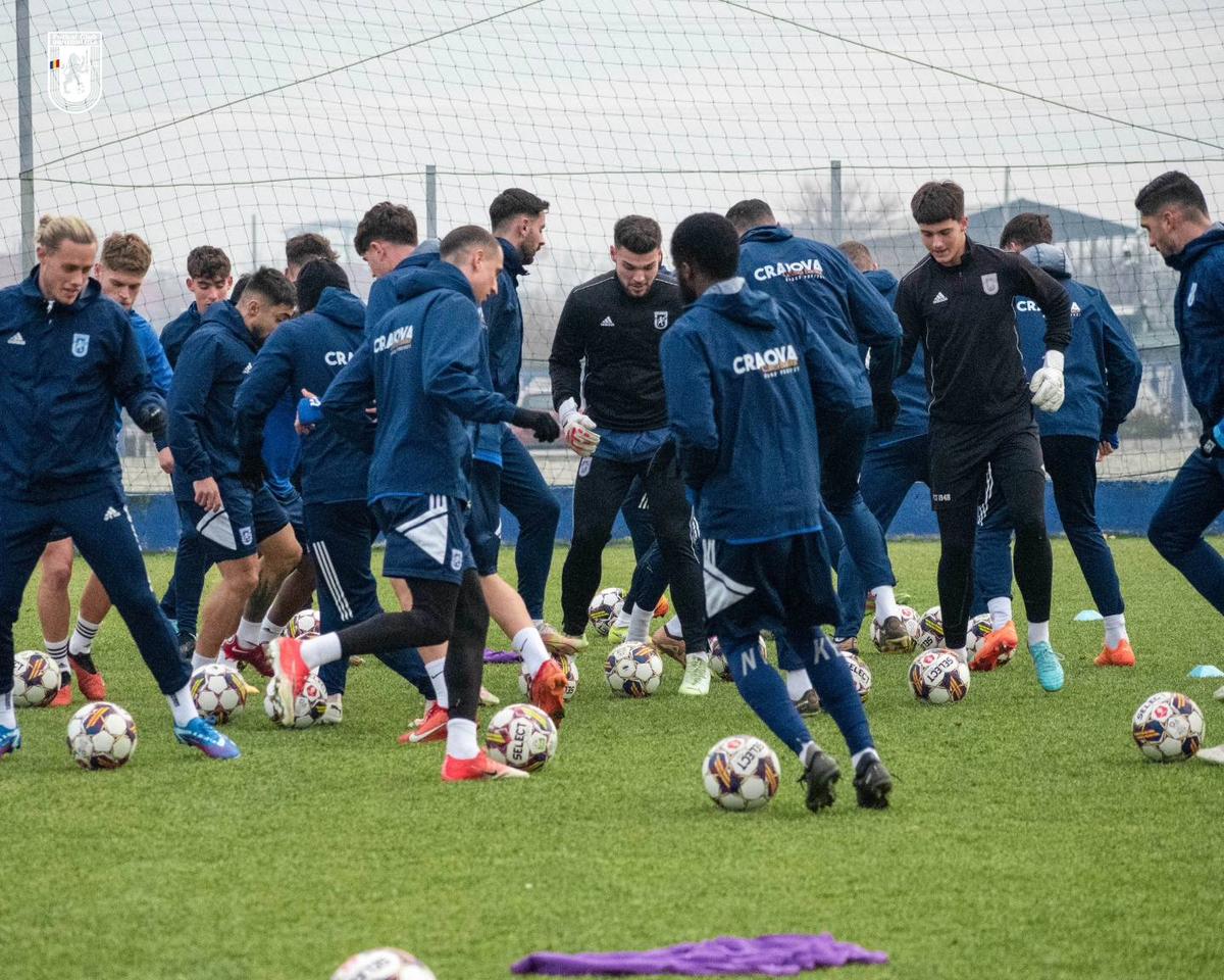 FCU Craiova - antrenamente 2024