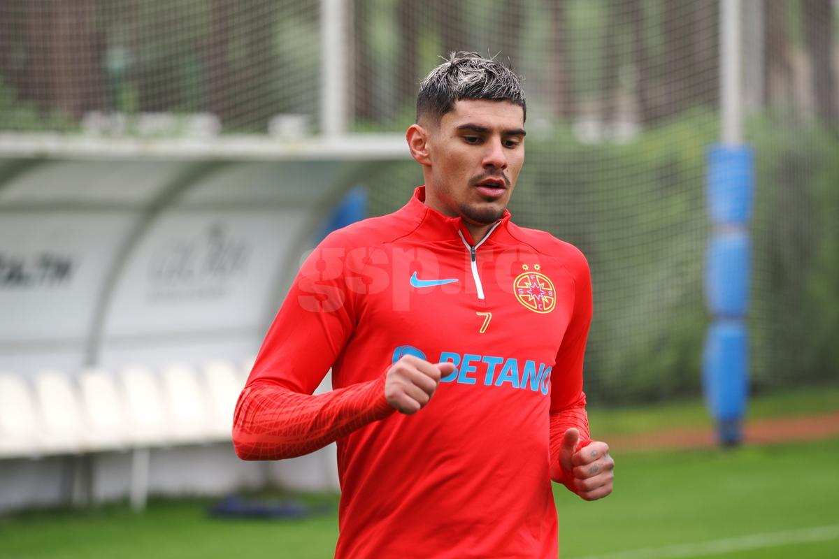 „Ce faci, mă, i-ai dat-o lui Yuri?” » Antrenament pe două anotimpuri: FCSB a ieșit „la joacă” în Antalya. Noua achiziție a captat toate privirile