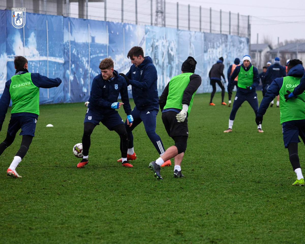 FCU Craiova - antrenamente 2024