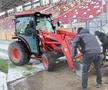 Așa își protejează investiția de două milioane de euro » Imagini exclusive cu cel mai nou teren din Superliga