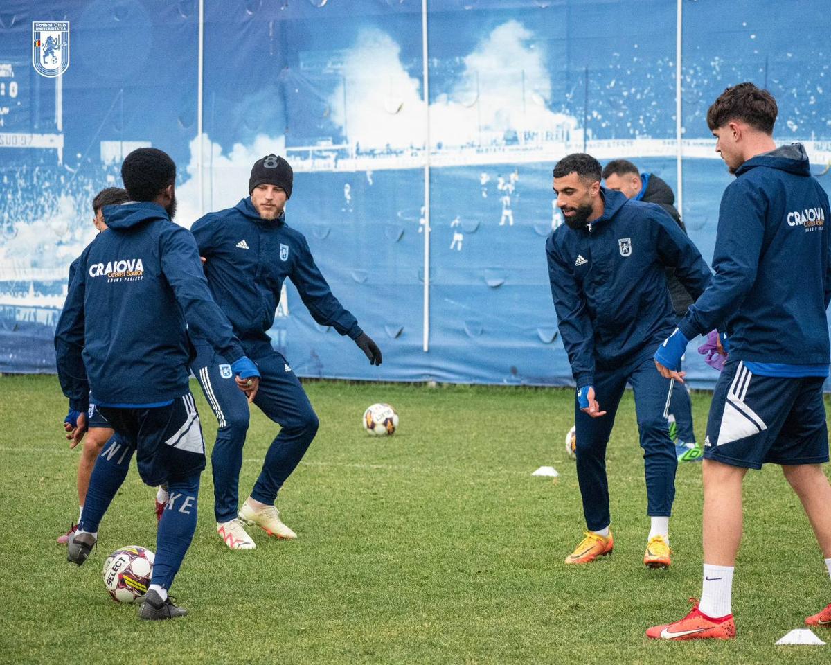 FCU Craiova - antrenamente 2024