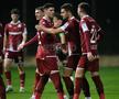 Hasani, Săpunaru, Krasniqi, Burmaz, Albu / Rapid - Sabah Baku