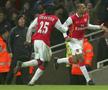 Emmanuel Adebayor și Thierry Henry la Arsenal (foto: Guliver/Getty Images)