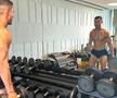 Cristiano Ronaldo, senzație pe Instagram » S-a antrenat dezbrăcat în sală și apoi s-a pozat la plajă cu Georgina