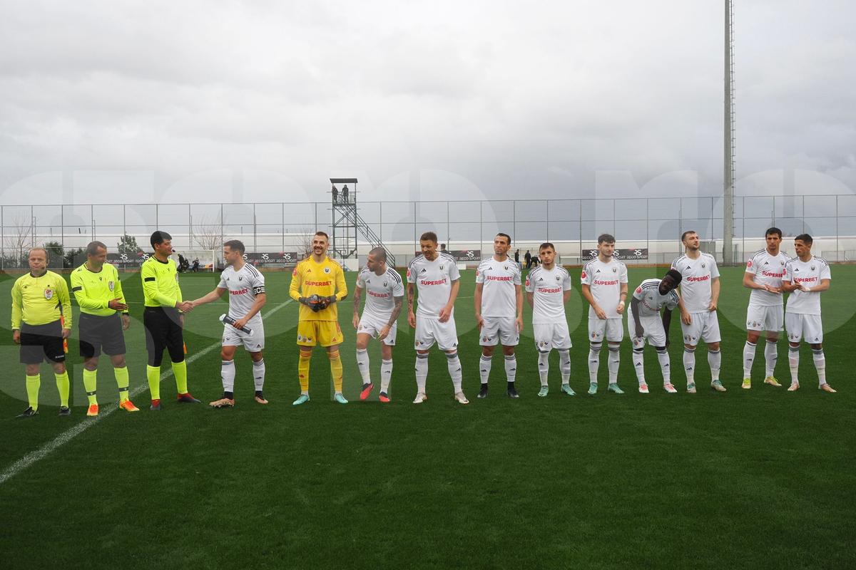U Cluj - FK Partizani, amical în cantonamentul din Antalya