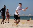Antrenament Rapid pe plajă în Dubai, 9 ianuarie 2025, foto: Ionuț Iordache / GSP
