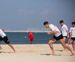 Antrenament Rapid pe plajă în Dubai, 9 ianuarie 2025, foto: Ionuț Iordache / GSP