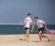 Antrenament Rapid pe plajă în Dubai, 9 ianuarie 2025, foto: Ionuț Iordache / GSP