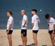 Antrenament Rapid pe plajă în Dubai, 9 ianuarie 2025, foto: Ionuț Iordache / GSP