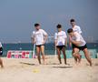 Antrenament Rapid pe plajă în Dubai, 9 ianuarie 2025, foto: Ionuț Iordache / GSP