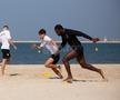 Antrenament Rapid pe plajă în Dubai, 9 ianuarie 2025, foto: Ionuț Iordache / GSP