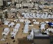 Stadionul „Yarmouk” din Fâșia Gaza, transformat într-un centru de refugiați / foto: Imago