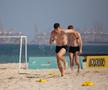 Antrenament Rapid pe plajă în Dubai, 9 ianuarie 2025, foto: Ionuț Iordache / GSP