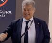 Joan Laporta, reacție suburbană la stadion, după ce a aflat decizia: „Fii de tâ***!”