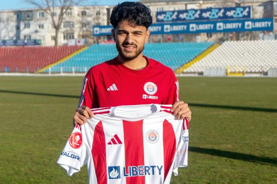 Alexandru Burcea // foto: ascotelul.ro Oțelul a anunțat primul transfer al iernii