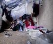 Stadionul „Yarmouk” din Fâșia Gaza, transformat într-un centru de refugiați / foto: Imago