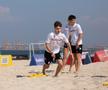 Antrenament Rapid pe plajă în Dubai, 9 ianuarie 2025, foto: Ionuț Iordache / GSP