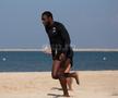 Antrenament Rapid pe plajă în Dubai, 9 ianuarie 2025, foto: Ionuț Iordache / GSP