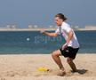 Antrenament Rapid pe plajă în Dubai, 9 ianuarie 2025, foto: Ionuț Iordache / GSP