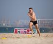Antrenament Rapid pe plajă în Dubai, 9 ianuarie 2025, foto: Ionuț Iordache / GSP