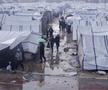 Stadionul „Yarmouk” din Fâșia Gaza, transformat într-un centru de refugiați / foto: Imago