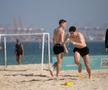 Antrenament Rapid pe plajă în Dubai, 9 ianuarie 2025, foto: Ionuț Iordache / GSP