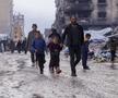 Stadionul „Yarmouk” din Fâșia Gaza, transformat într-un centru de refugiați / foto: Imago
