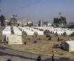 Stadionul „Yarmouk” din Fâșia Gaza, transformat într-un centru de refugiați / foto: Imago