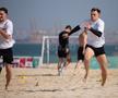 Antrenament Rapid pe plajă în Dubai, 9 ianuarie 2025, foto: Ionuț Iordache / GSP