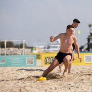 Antrenament Rapid pe plajă în Dubai, 9 ianuarie 2025, foto: Ionuț Iordache / GSP