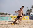 Antrenament Rapid pe plajă în Dubai, 9 ianuarie 2025, foto: Ionuț Iordache / GSP
