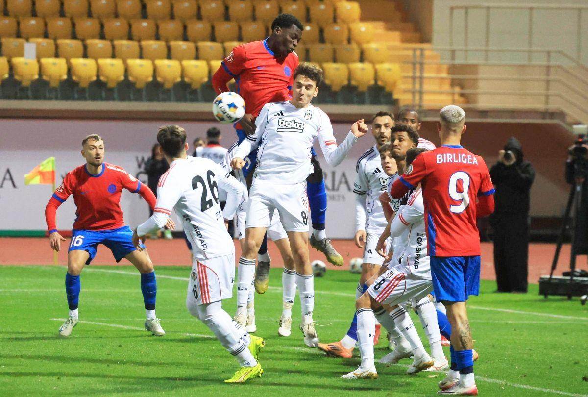 FCSB - Beșiktaș 1-2 » Campioana, învinsă în singurul amical din Antalya! A avut 1-0, dar a pierdut după două greșeli în defensivă