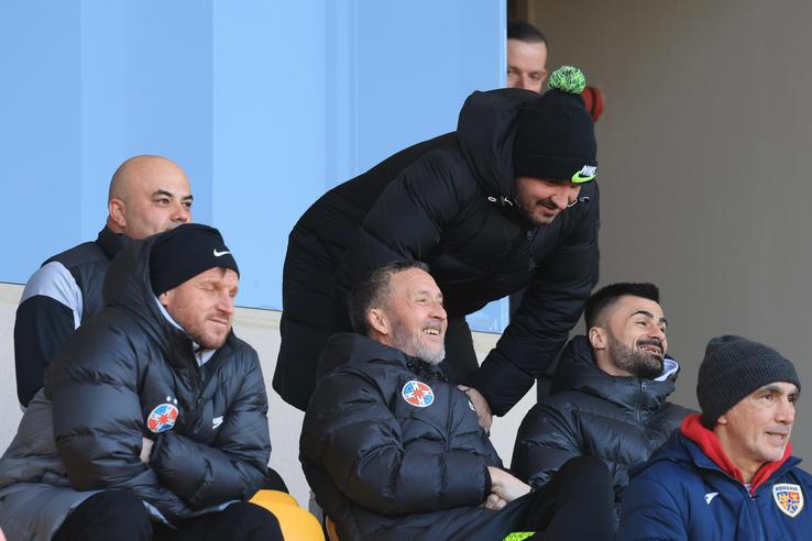 Constantin Budescu, prezent la amicalul dintre FCSB și Beșiktaș // foto: Ionuț Iordache (GSP)
