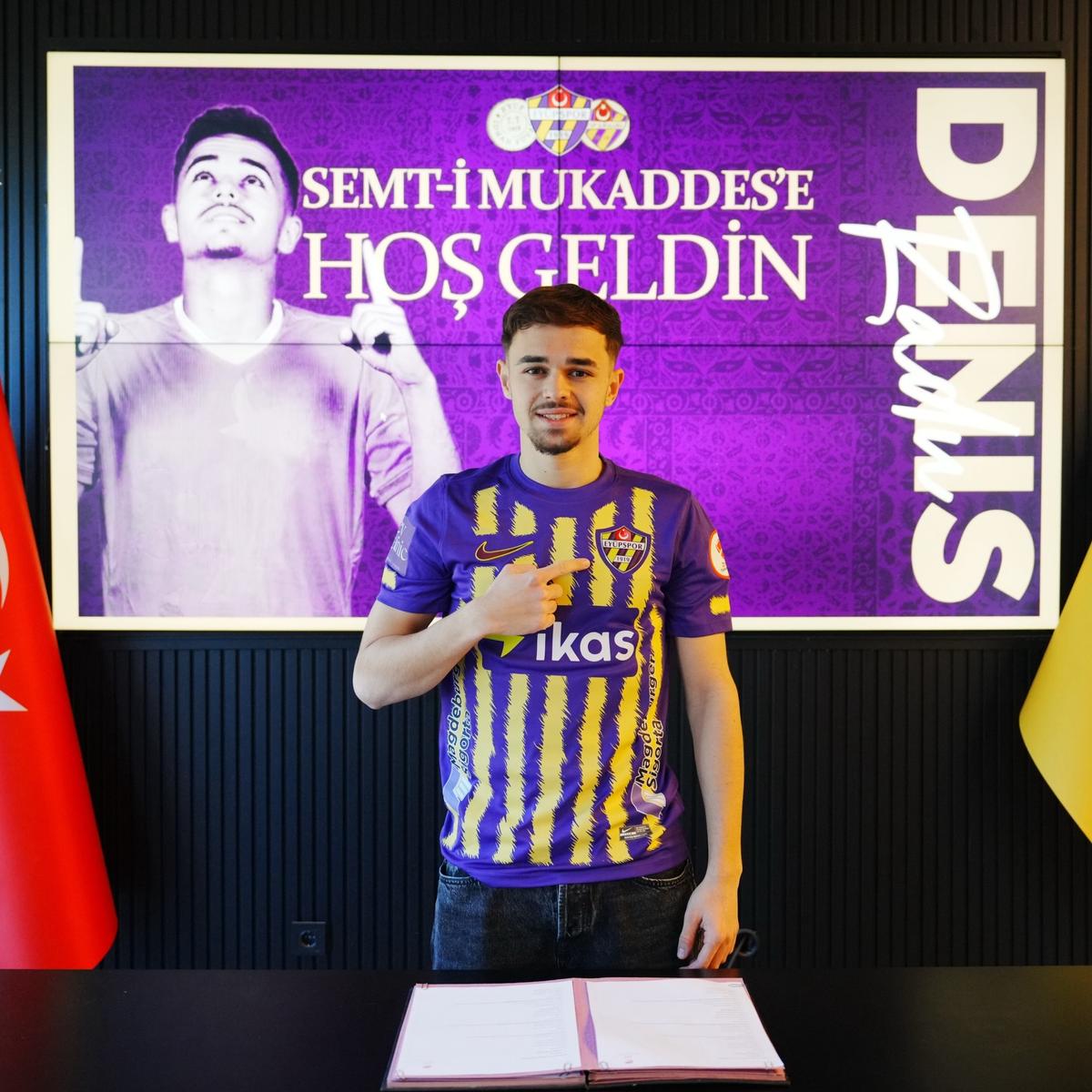 Denis Radu, prezentat la Eyupspor