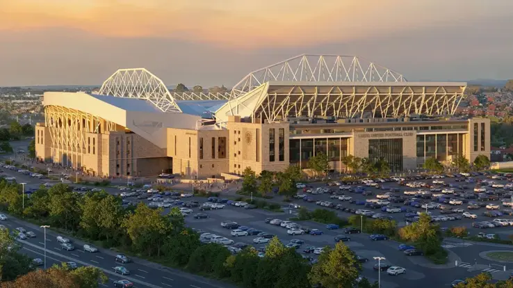Stadionul lui Leeds se pregătește de renovare / foto: leedsunited.com