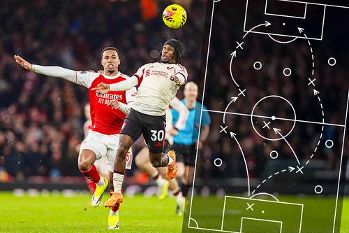 Analiza tactică a meciului Arsenal - Liverpool 0-0, din Premier League. Fotomontaj: Diana Vasilescu, GSP