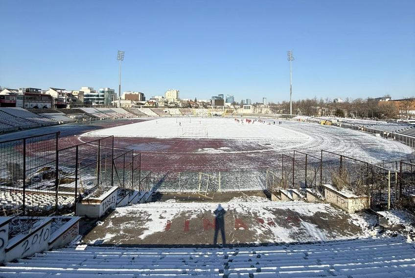 Stadionul lui Dinamo, cu câteva zile înaintea demolării // FOTO: Facebook @Noul Stadion Dinamo