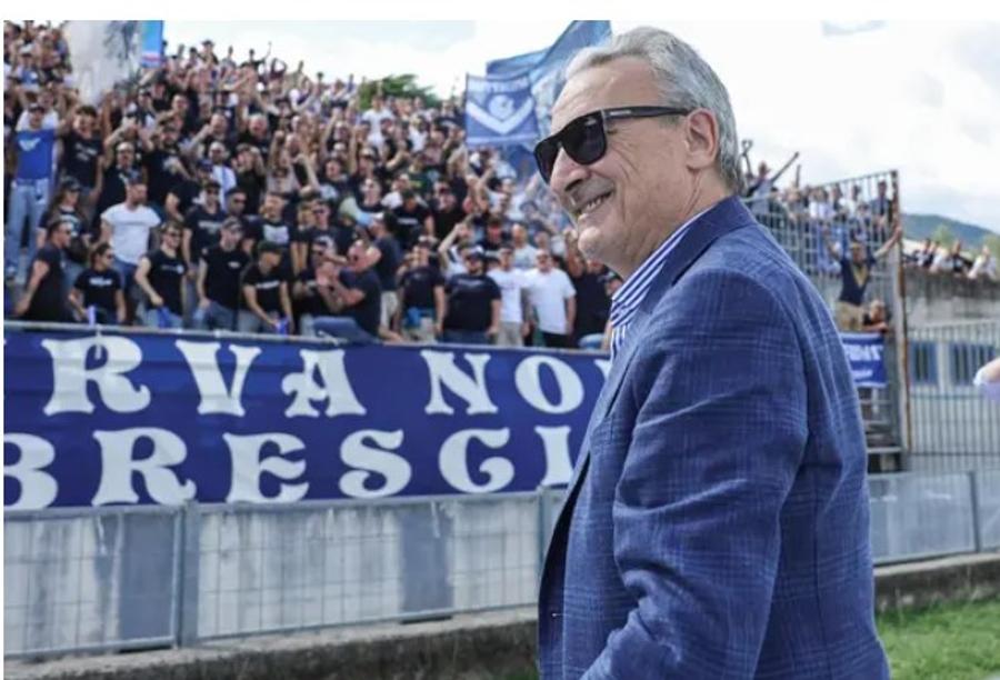 Giuseppe Pasini (64 de ani) este președintele clubului Union Brescia din această vară Procuratura a cerut falimentul pentru Brescia! » 4 luni până la dispariția fostei echipe a românilor din anii '90