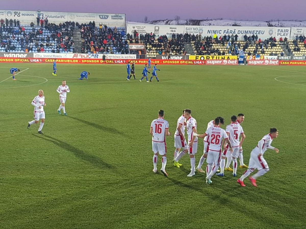 DINAMO // NOTE GSP: Dezastru în defensiva lui Dinamo » Lukas Skovajsa și Mihai Popescu, cei mai slabi de pe teren!