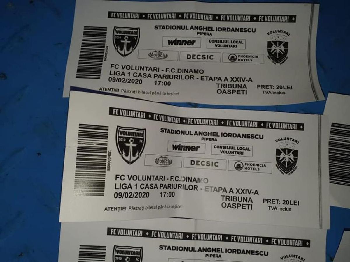 VOLUNTARI - DINAMO 2-1 / VIDEO + FOTO PCH, acuze grave: „Hoție, fals, fraudă cu bilete! Ați încercat să-i prostiți pe «câini»!”